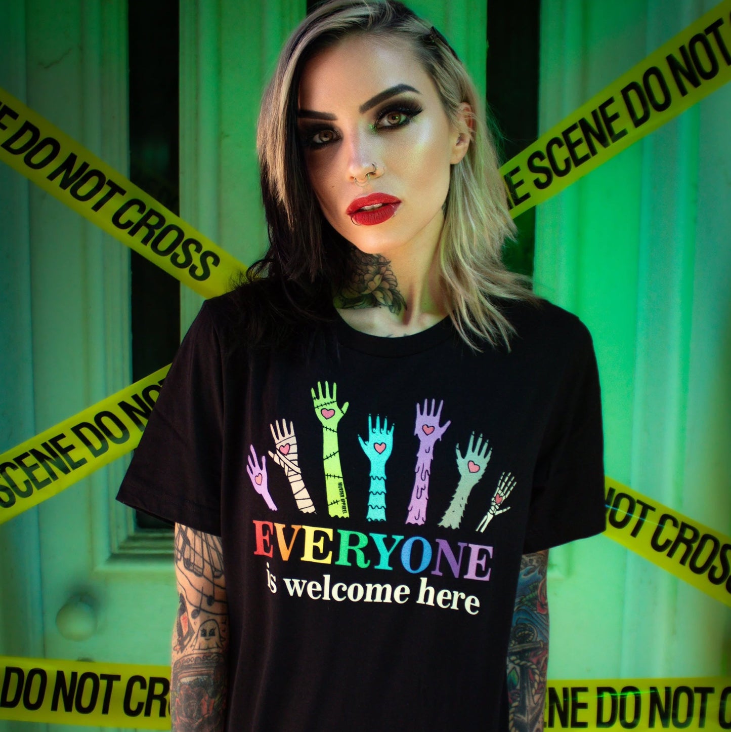Everyone Is Welcome Here T-shirt