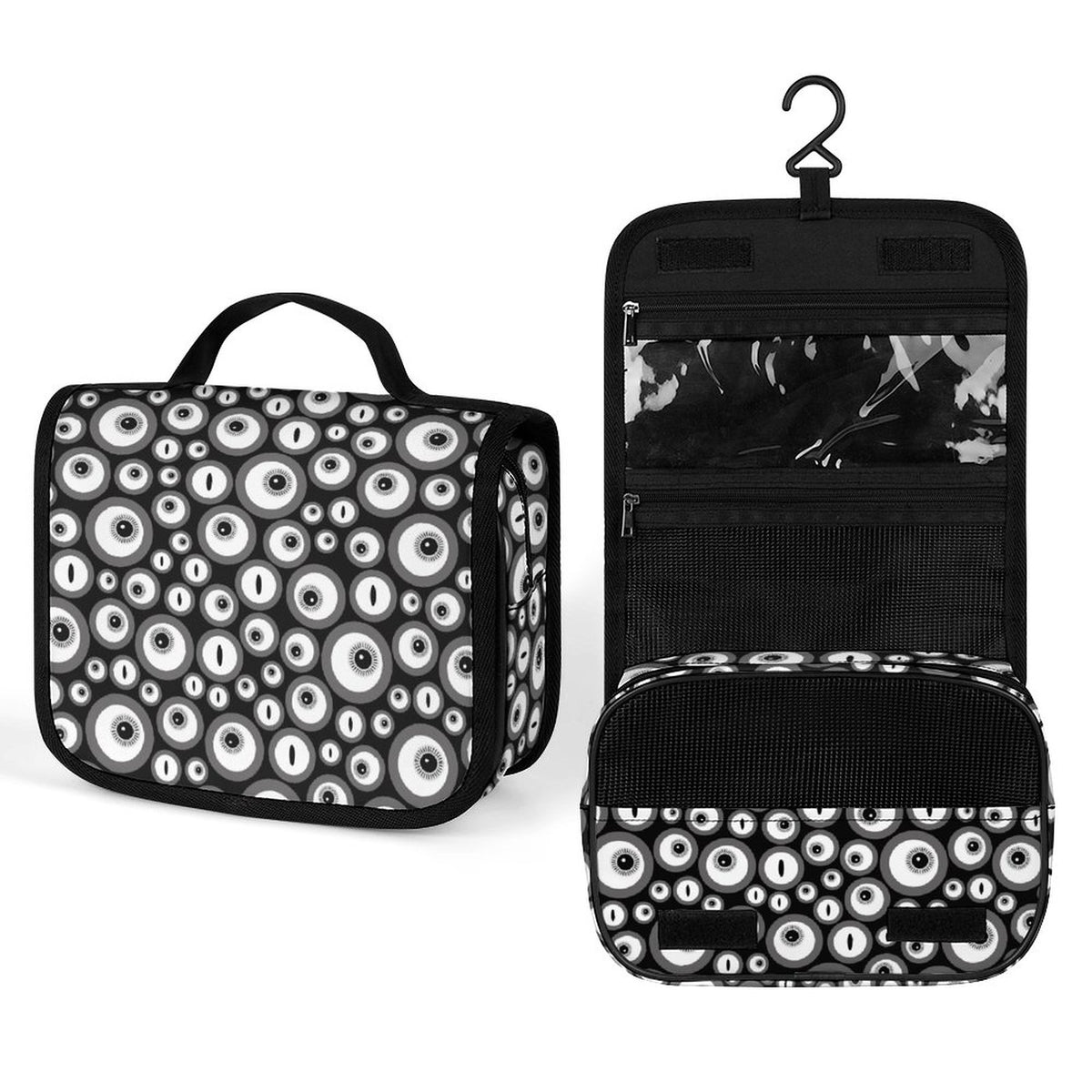 Creepy Eyes Hanging Toiletry Bag - PRE ORDER
