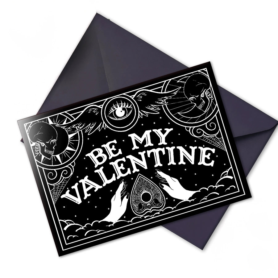 Be My Valentine Ouija Card