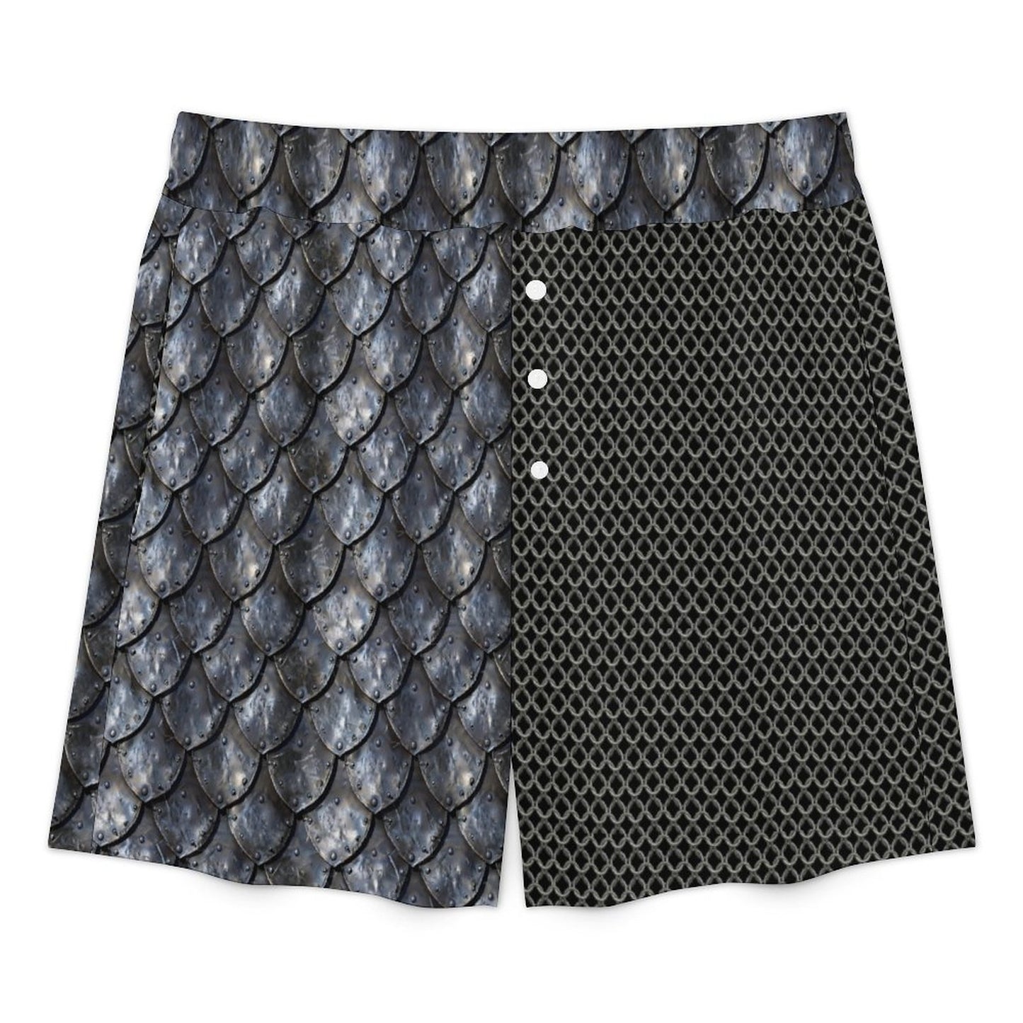 Knight Satin Pajama Shorts (Adults) - PRE ORDER