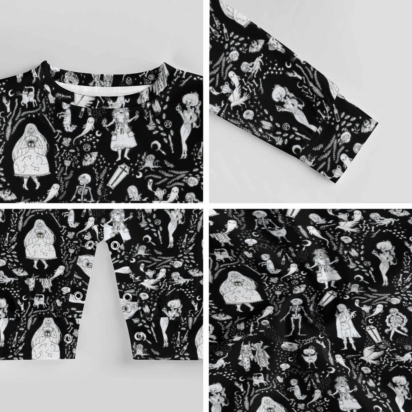 Witches Party PJ Romper (Babies/Toddlers) - PRE ORDER