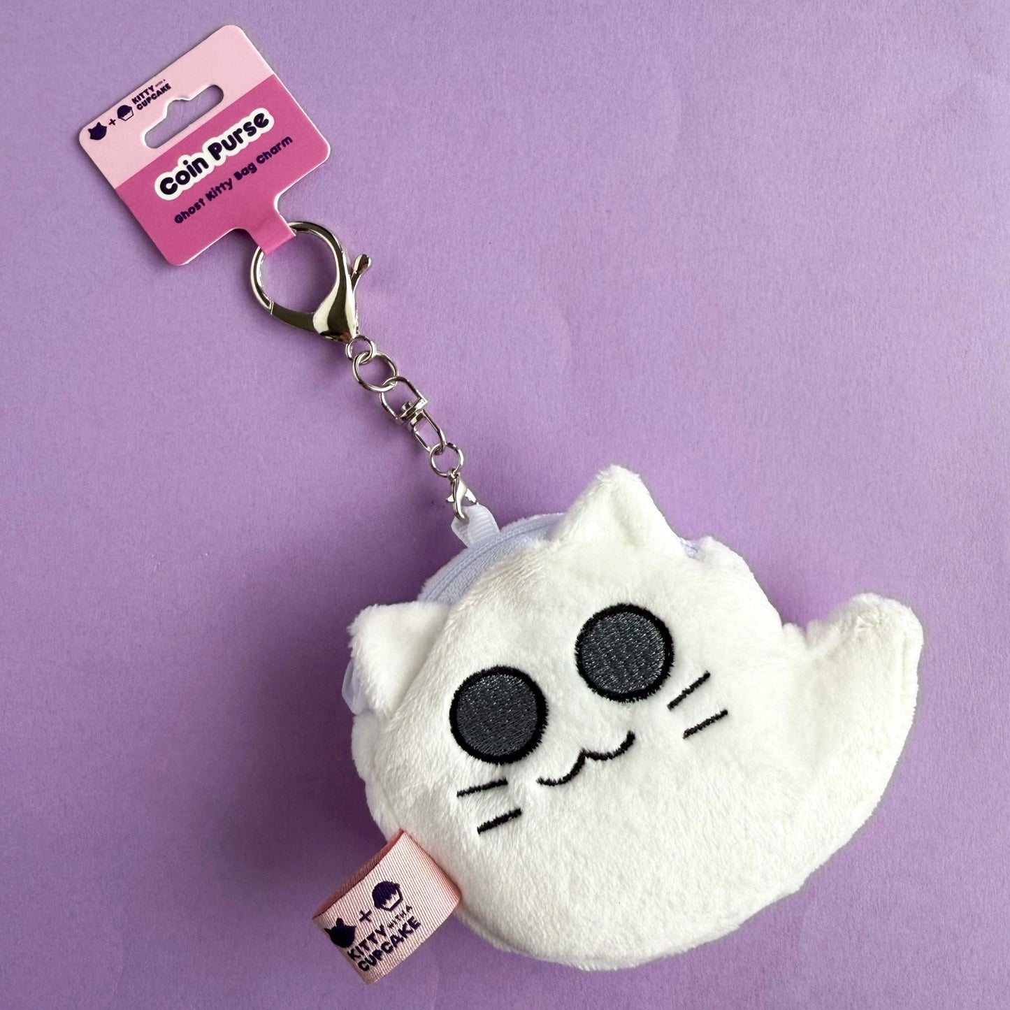 Ghost Kitty Coin Pouch