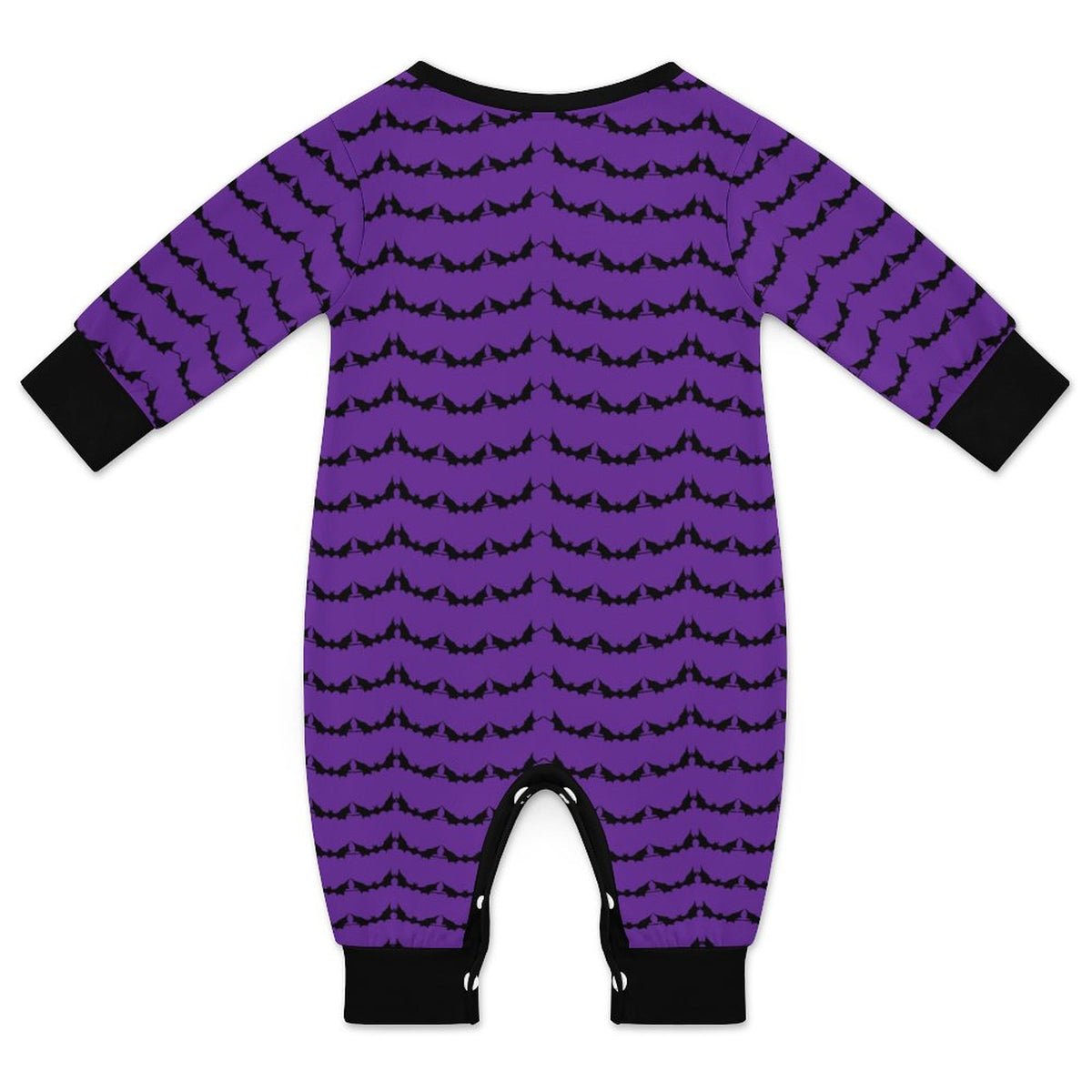 Bat Banner Cotton Long Sleeve Baby Romper - PRE ORDER