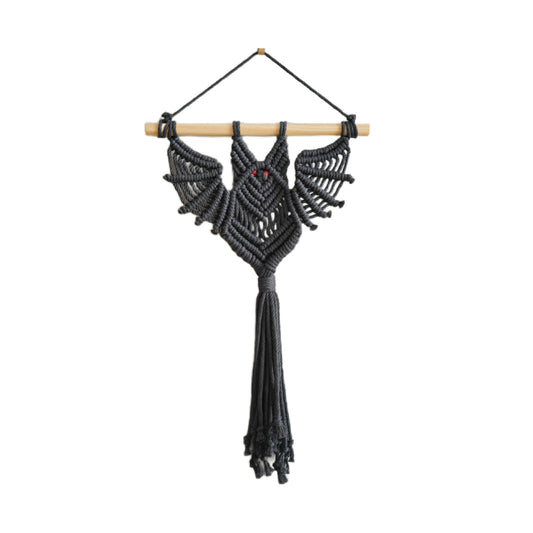 Bat Macrame Wall Hanging