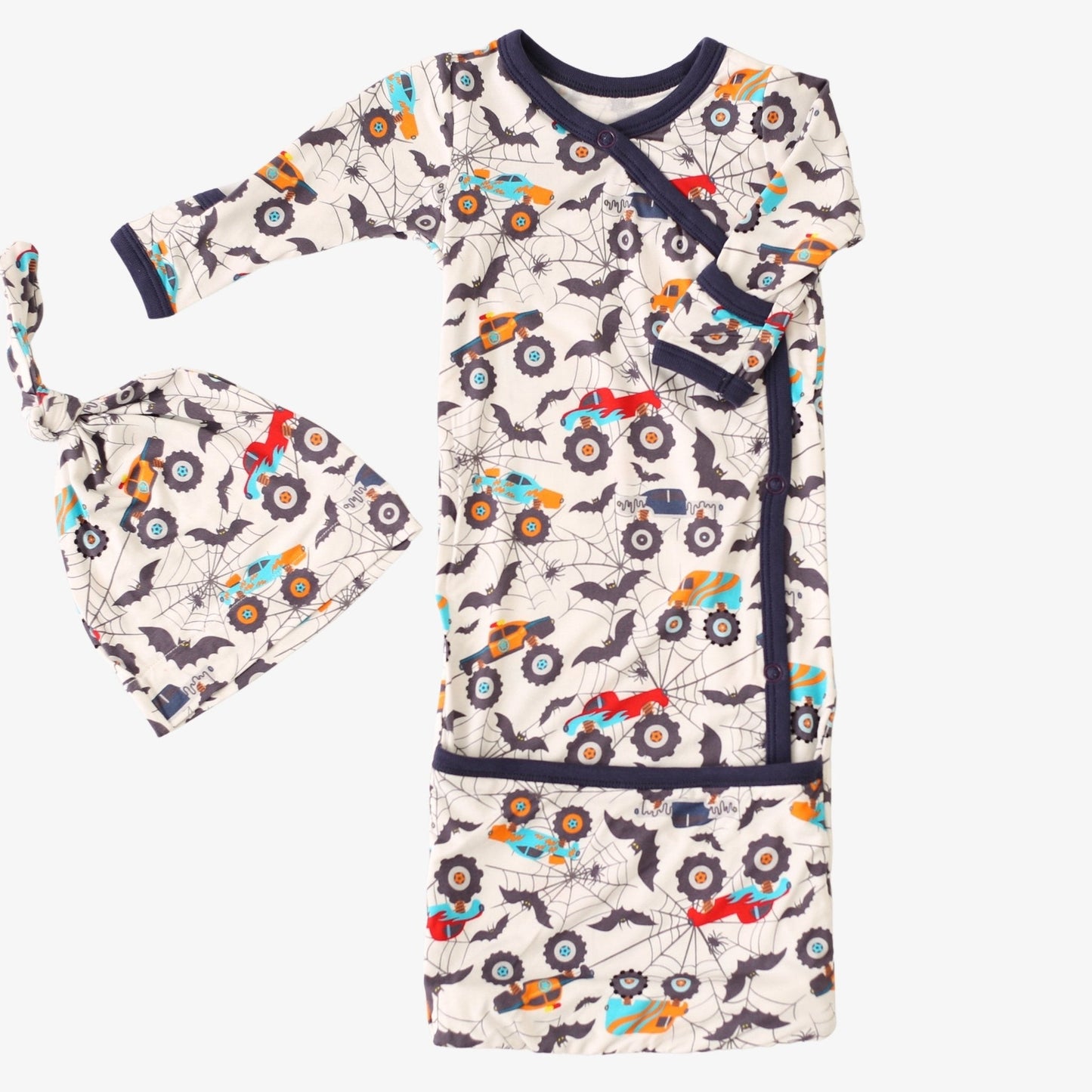 Batty Wheels Gown & Hat