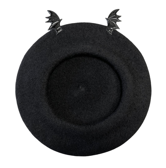 Chapeau béret aile de chauve-souris (adultes) 