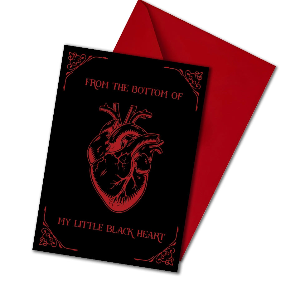 Little Black Heart Card