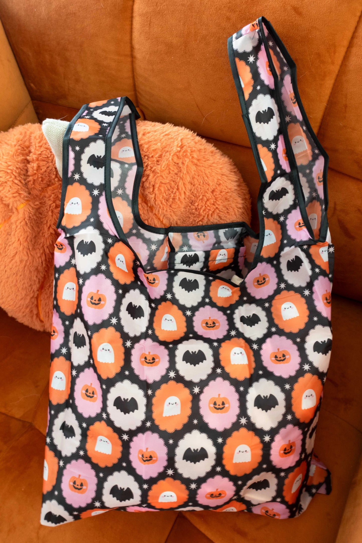 Halloween Reusable Tote Bag