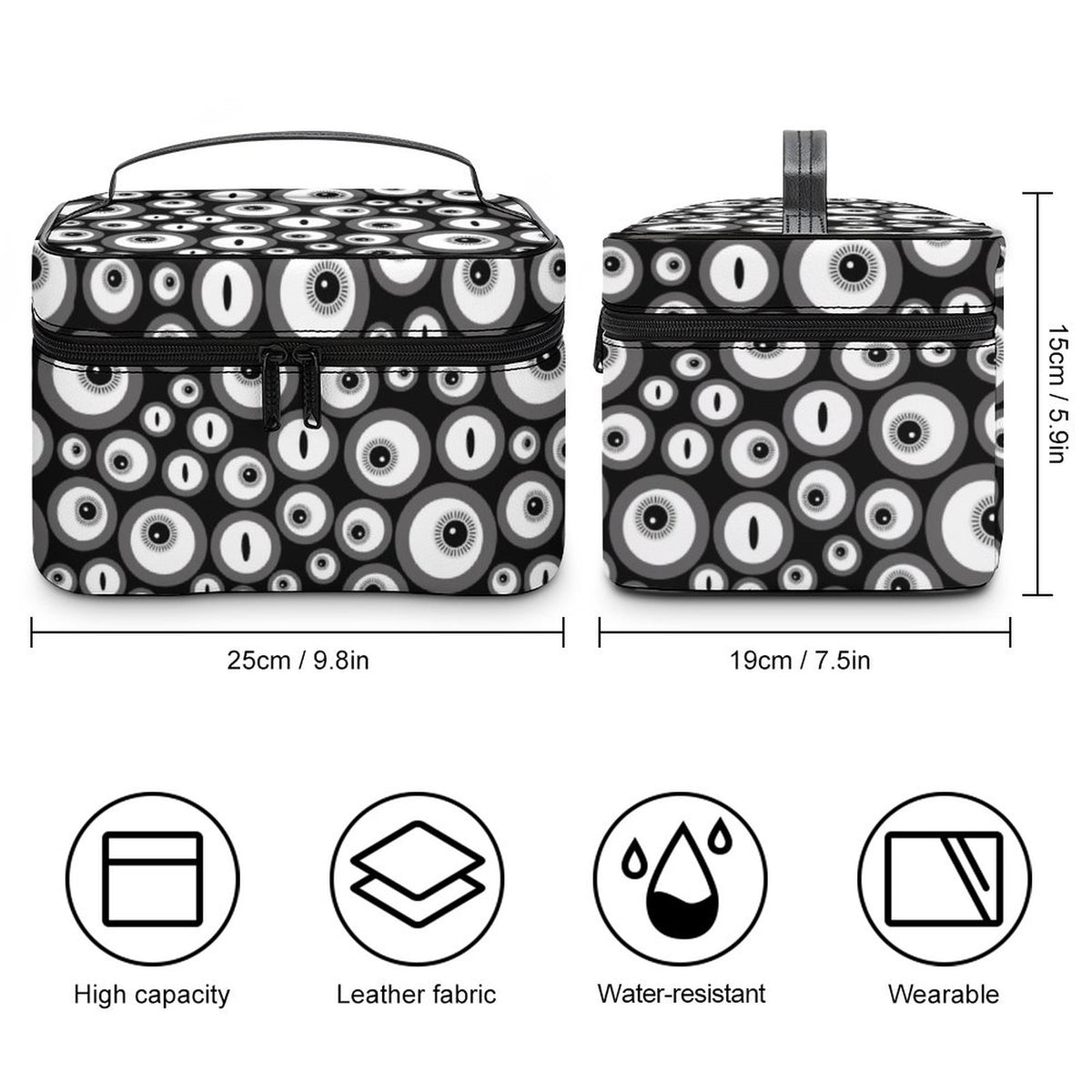 Creepy Eyes Make Up Case - PRE ORDER