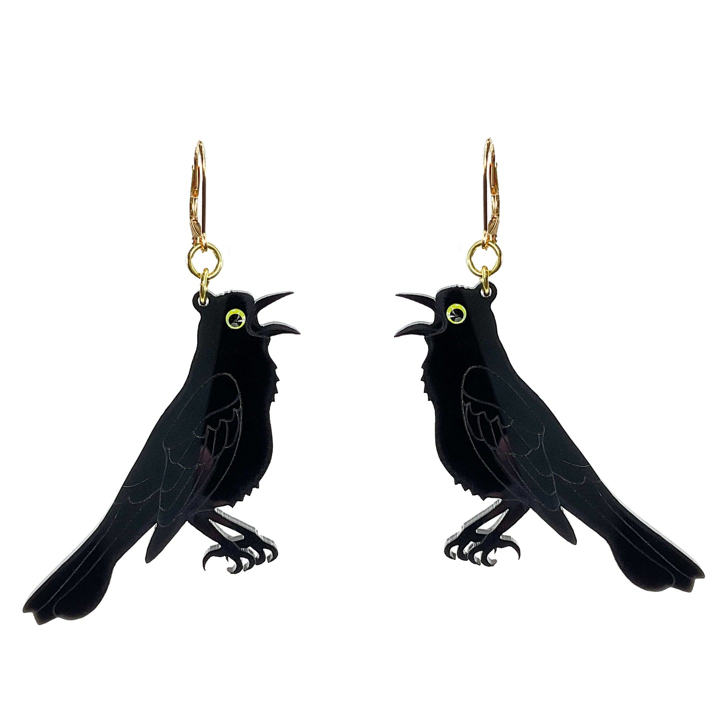 Grackle Dangle Earrings