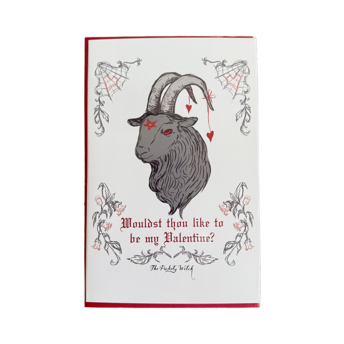 Black Phillip Valentine's Day Card