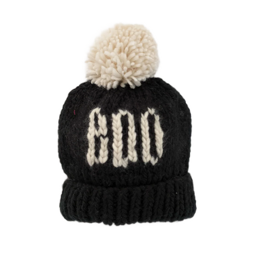 Boo Handmade Knit Beanie Hat (Bébés/Enfants/Adultes) 