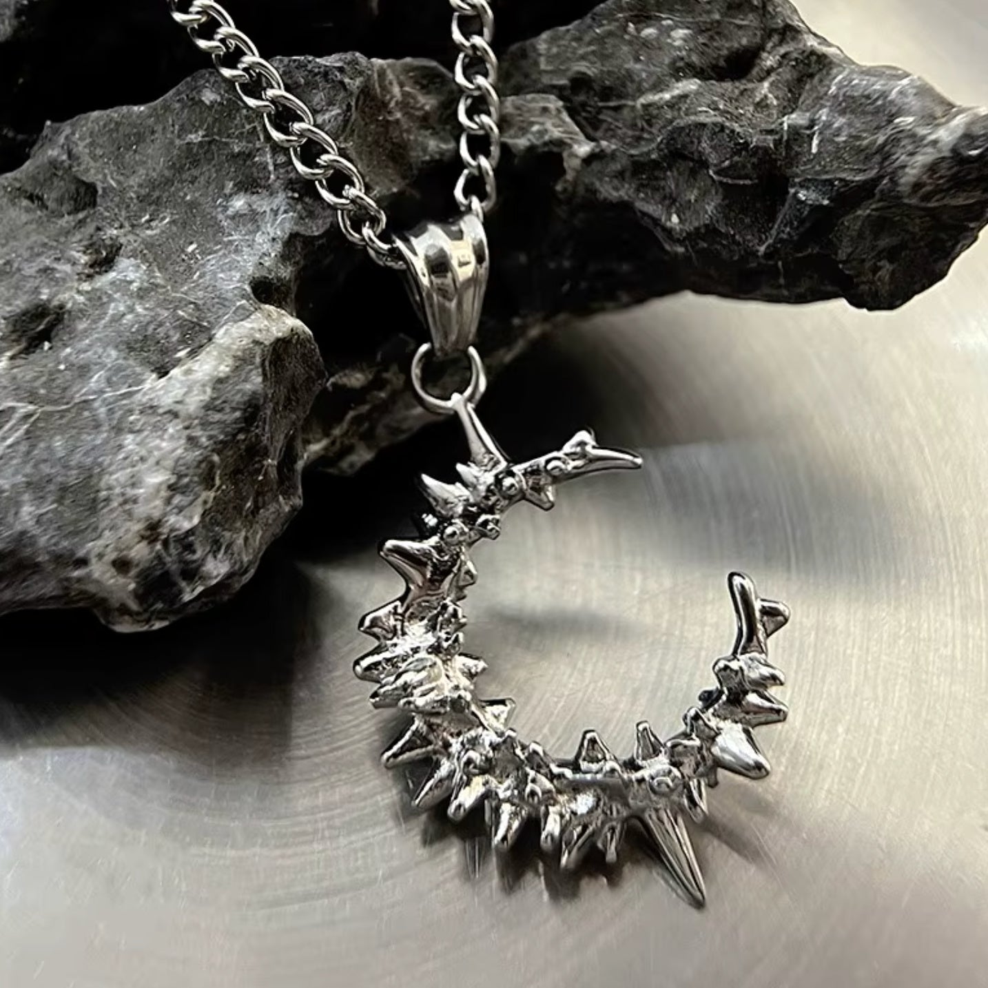 Brutal Moon Necklace