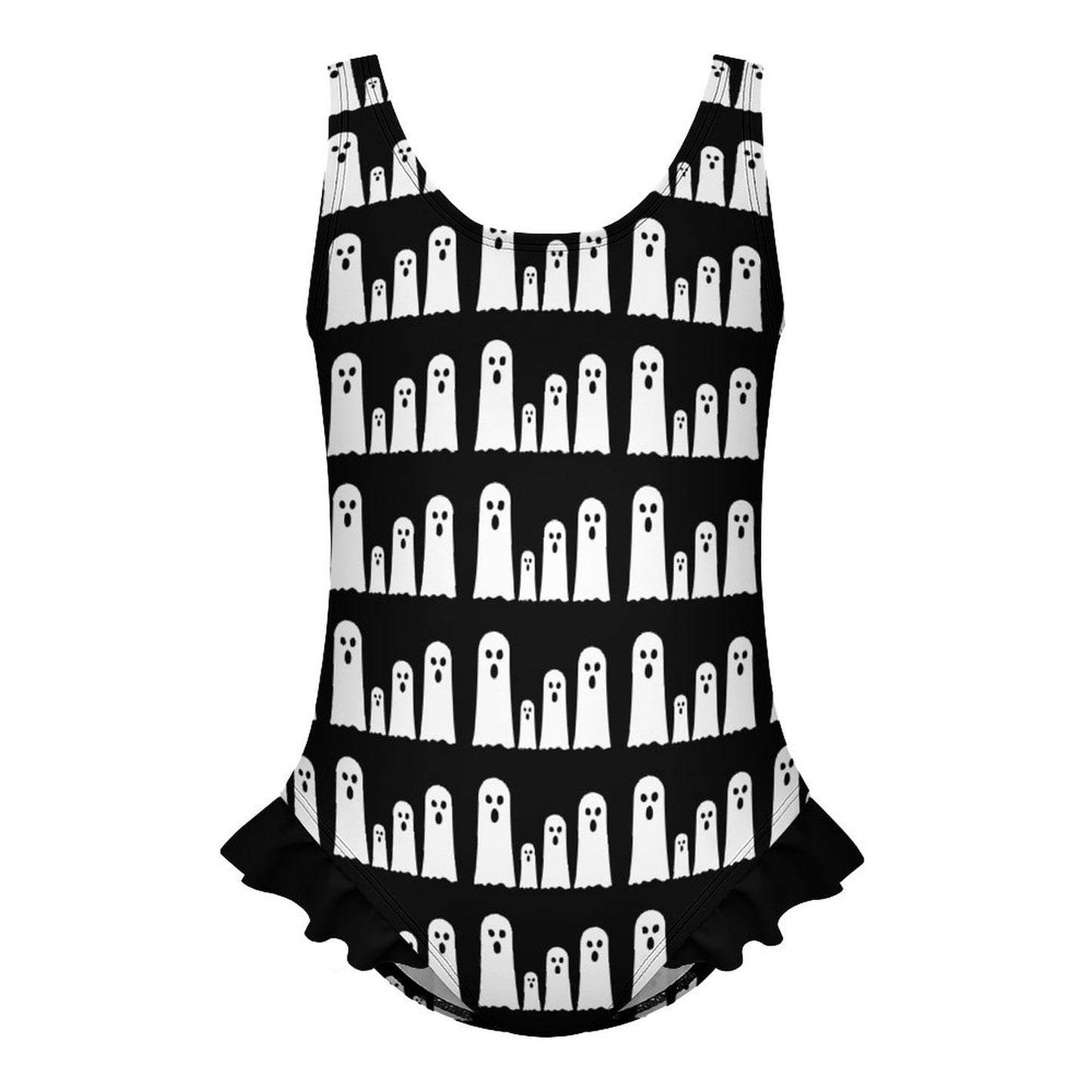 Ghost Family Ruffle Swimsuit (Kids) - PRE ORDER