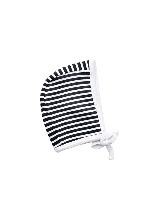 Striped Baby Bonnet Hat