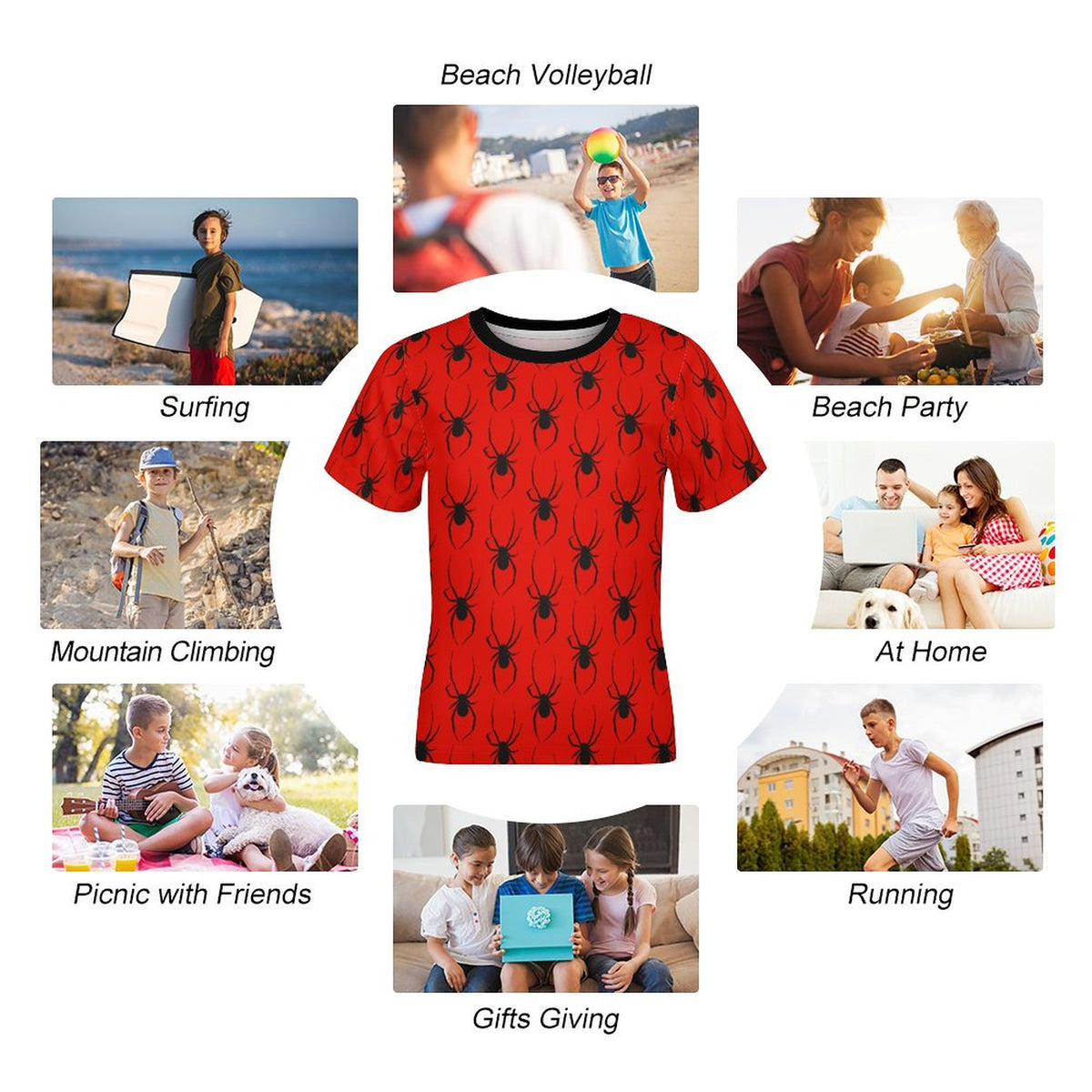 Slick Spidey Cotton T-Shirt (Toddlers/Kids) - PRE ORDER