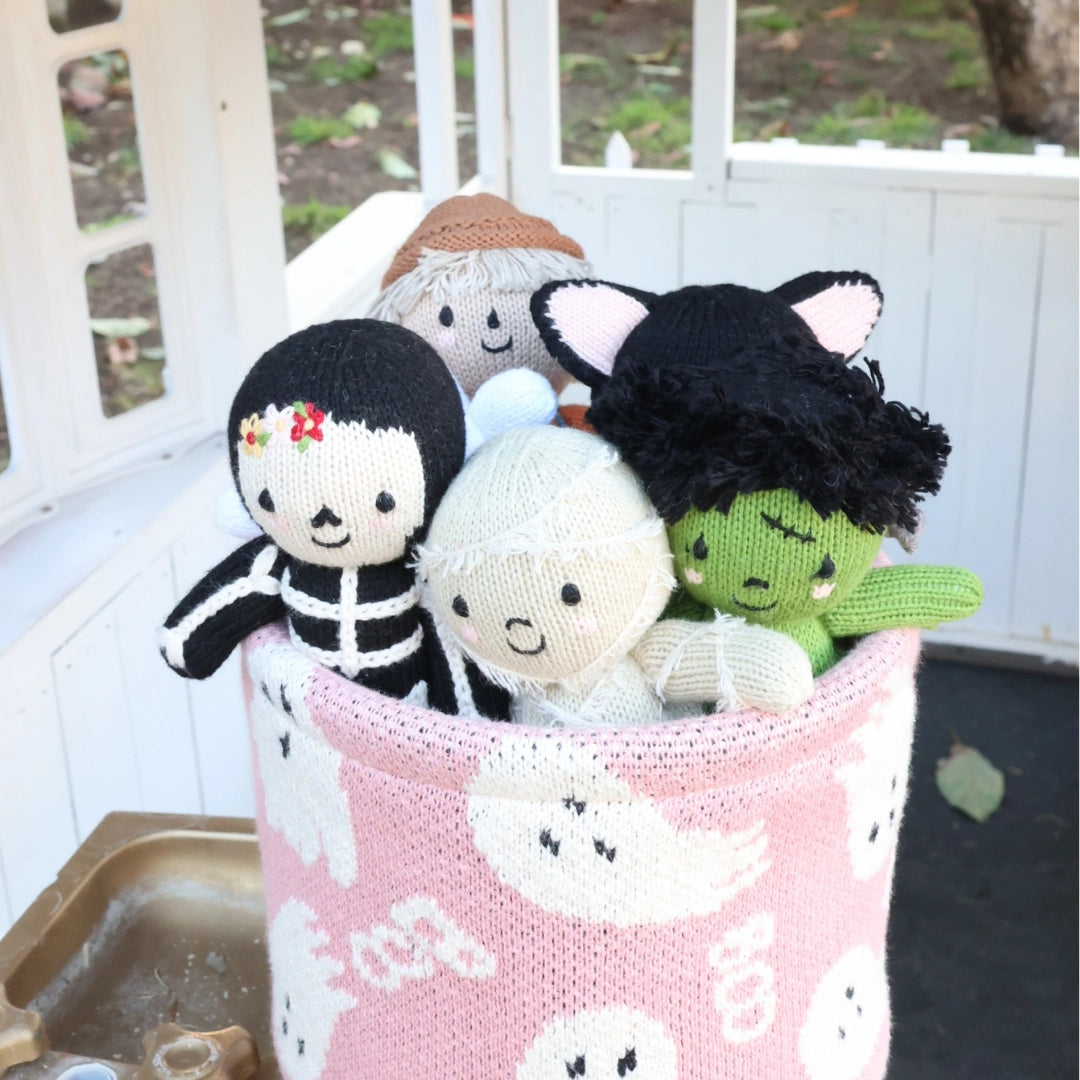 Baby Skeleton Knit Toy