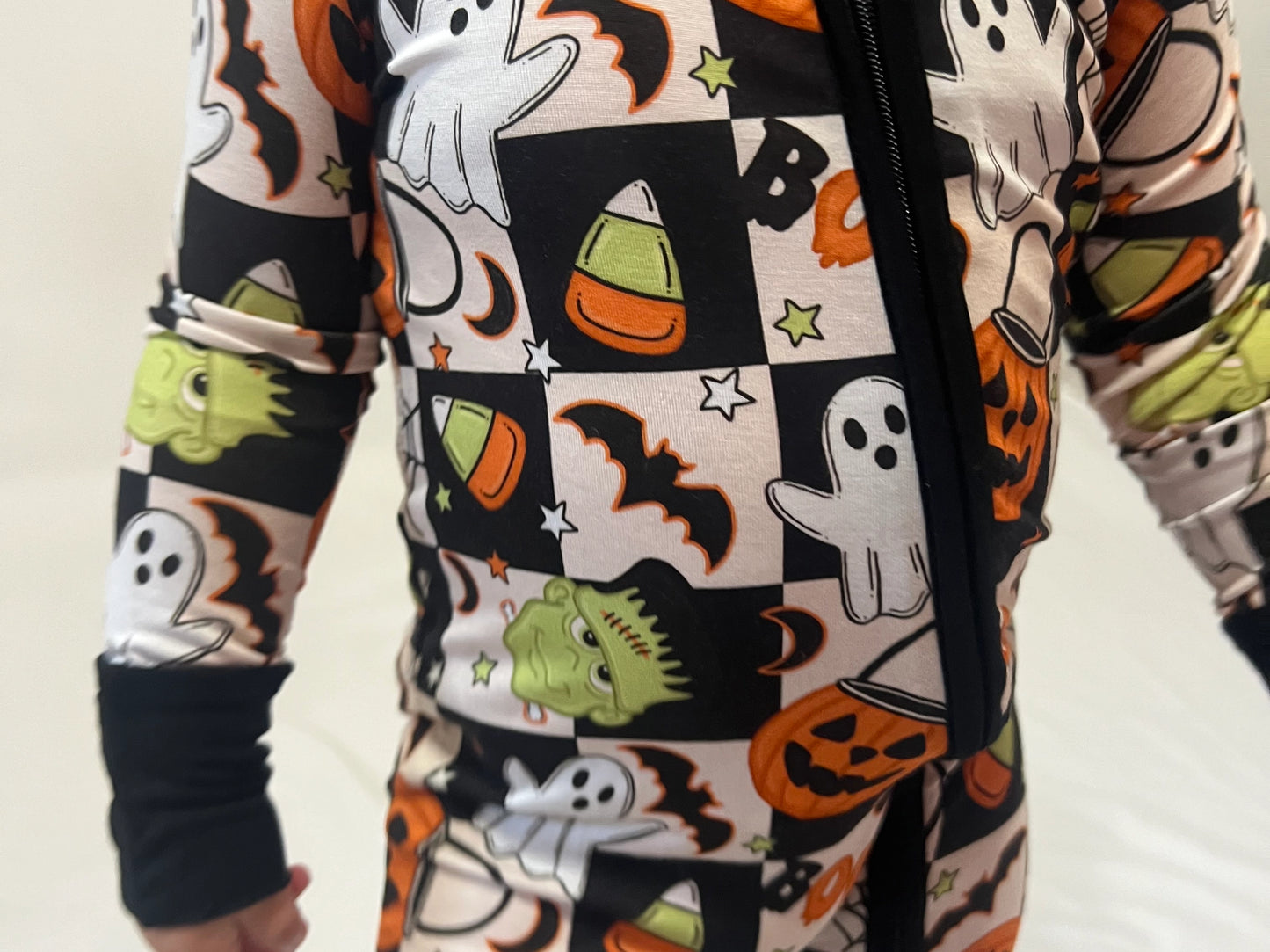 Trick or Treat Pajama Onesie (Babies/Toddlers)