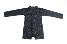Load image into Gallery viewer, Celestial Bat Rashguard One Piece Swimsuit (Babies/Toddlers/Kids)