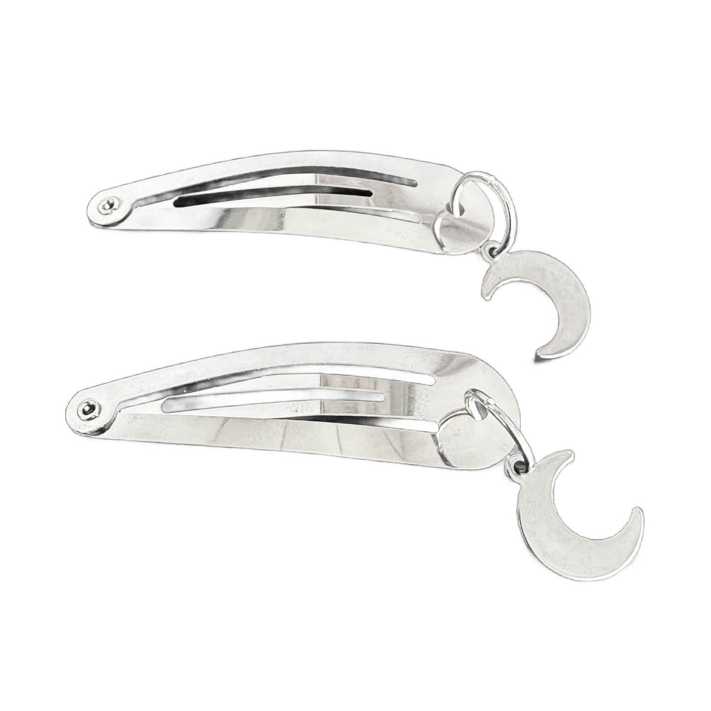 Crescent Moon Barrettes