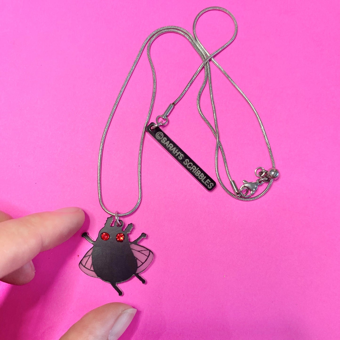 Cryptid Club Mothman Necklace