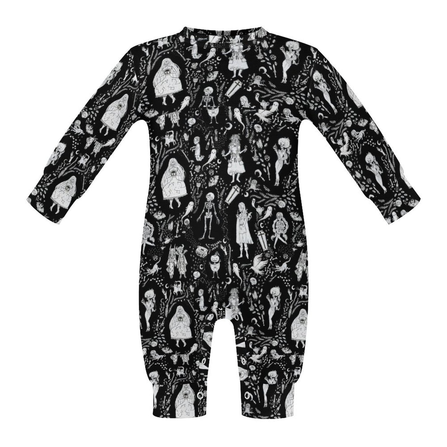 Witches Party PJ Romper (Babies/Toddlers) - PRE ORDER