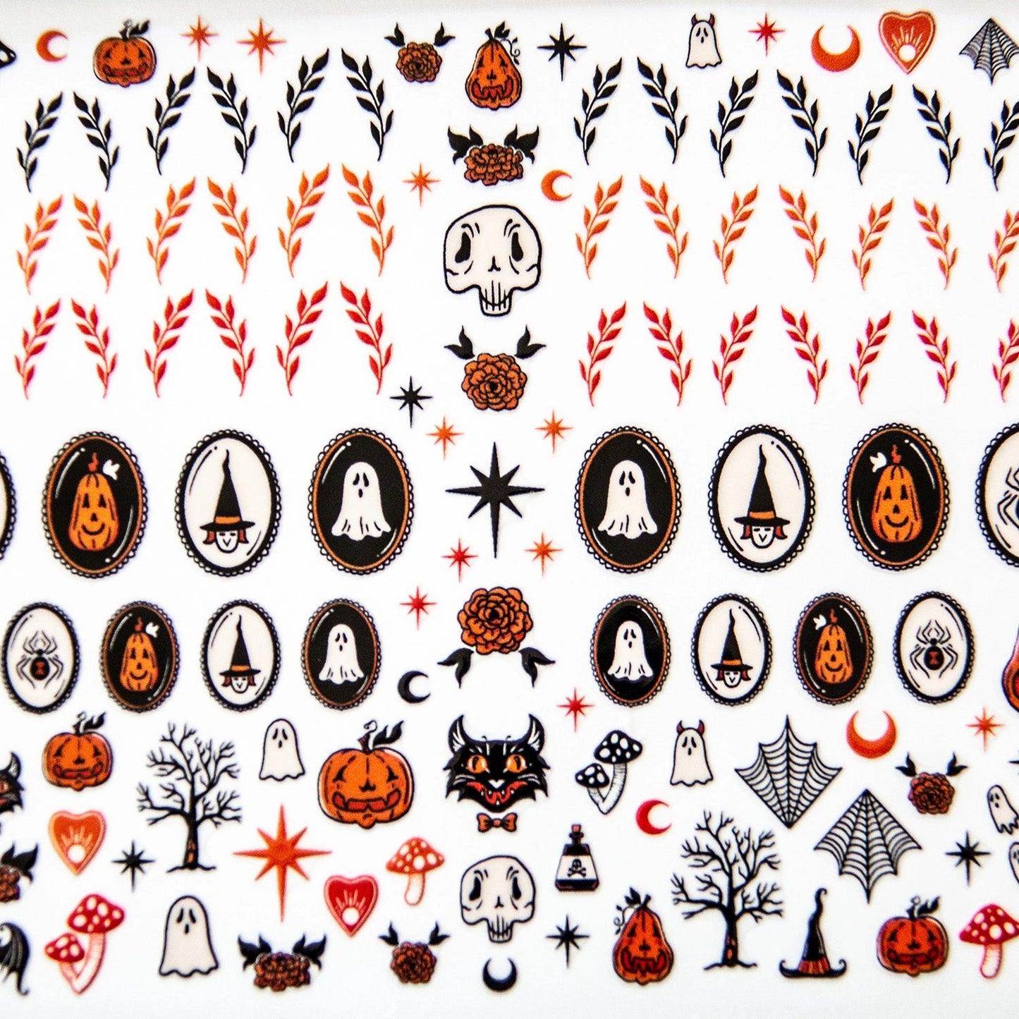 Vintage Halloween Nail Stickers