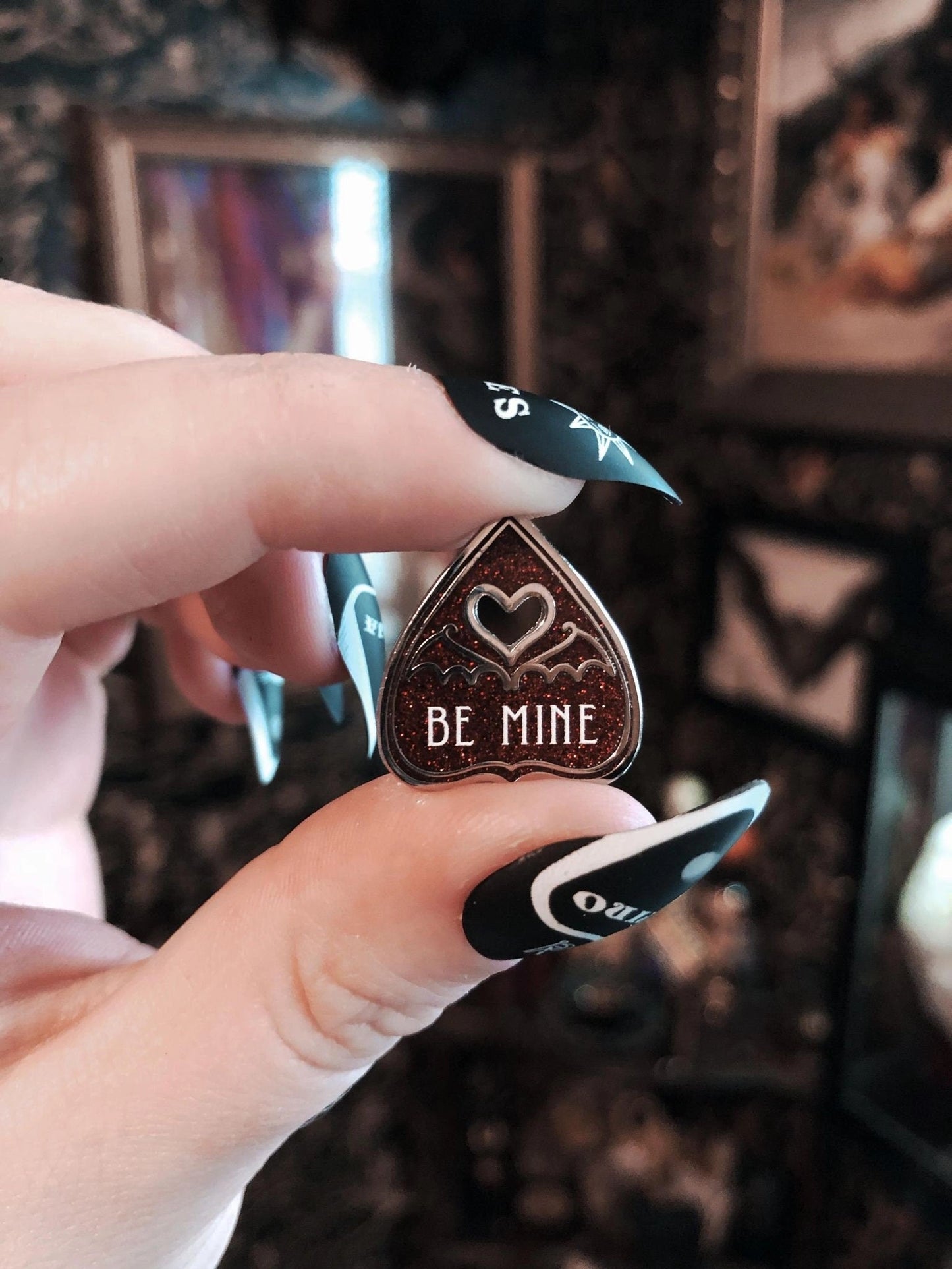 Be Mine Enamel Pin