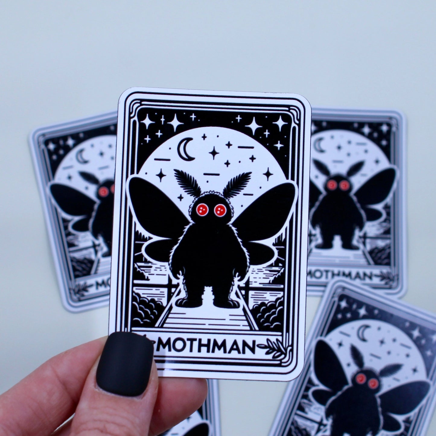 Mothman Tarot Card Magnet