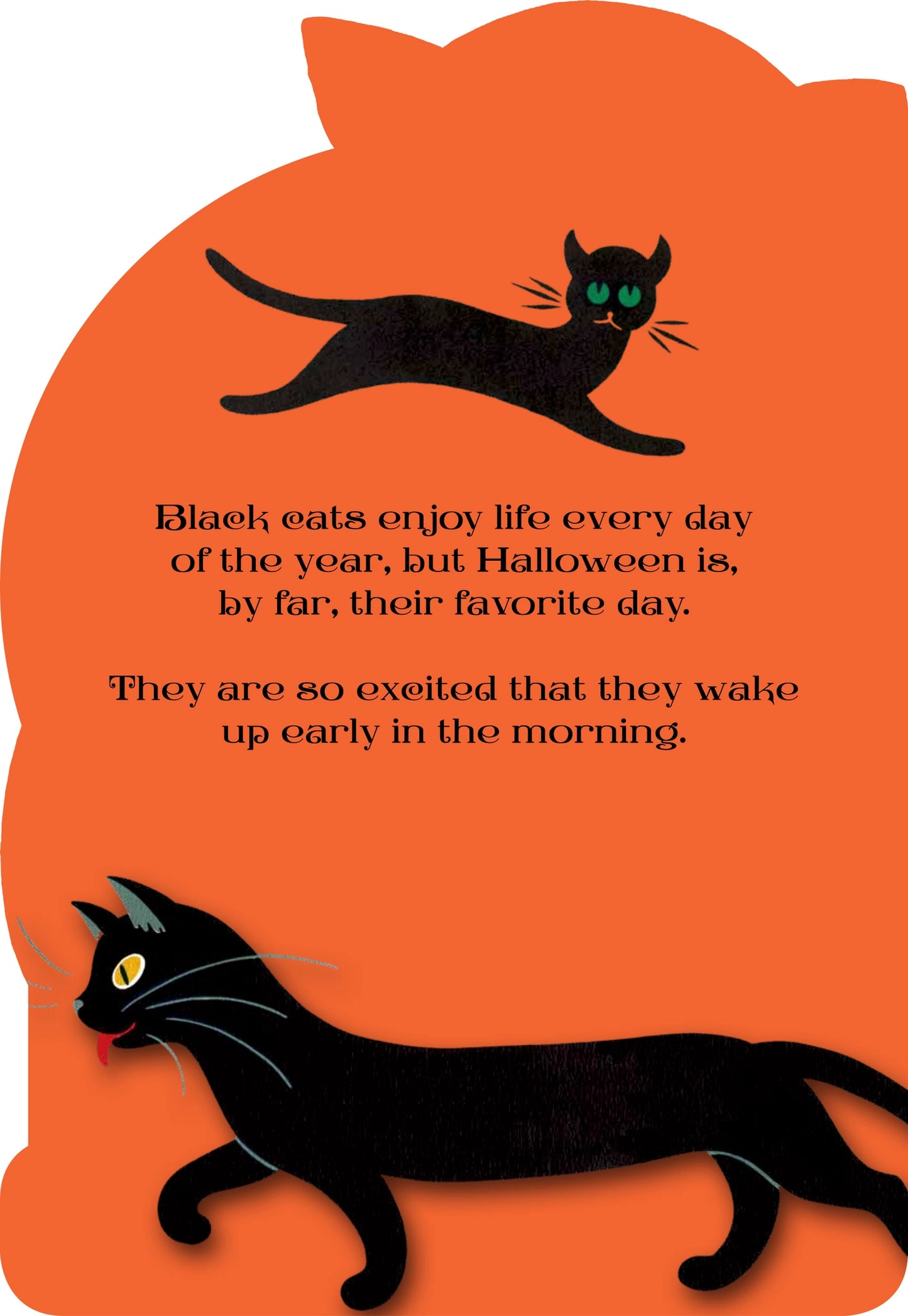 Black Cats at Halloween Book