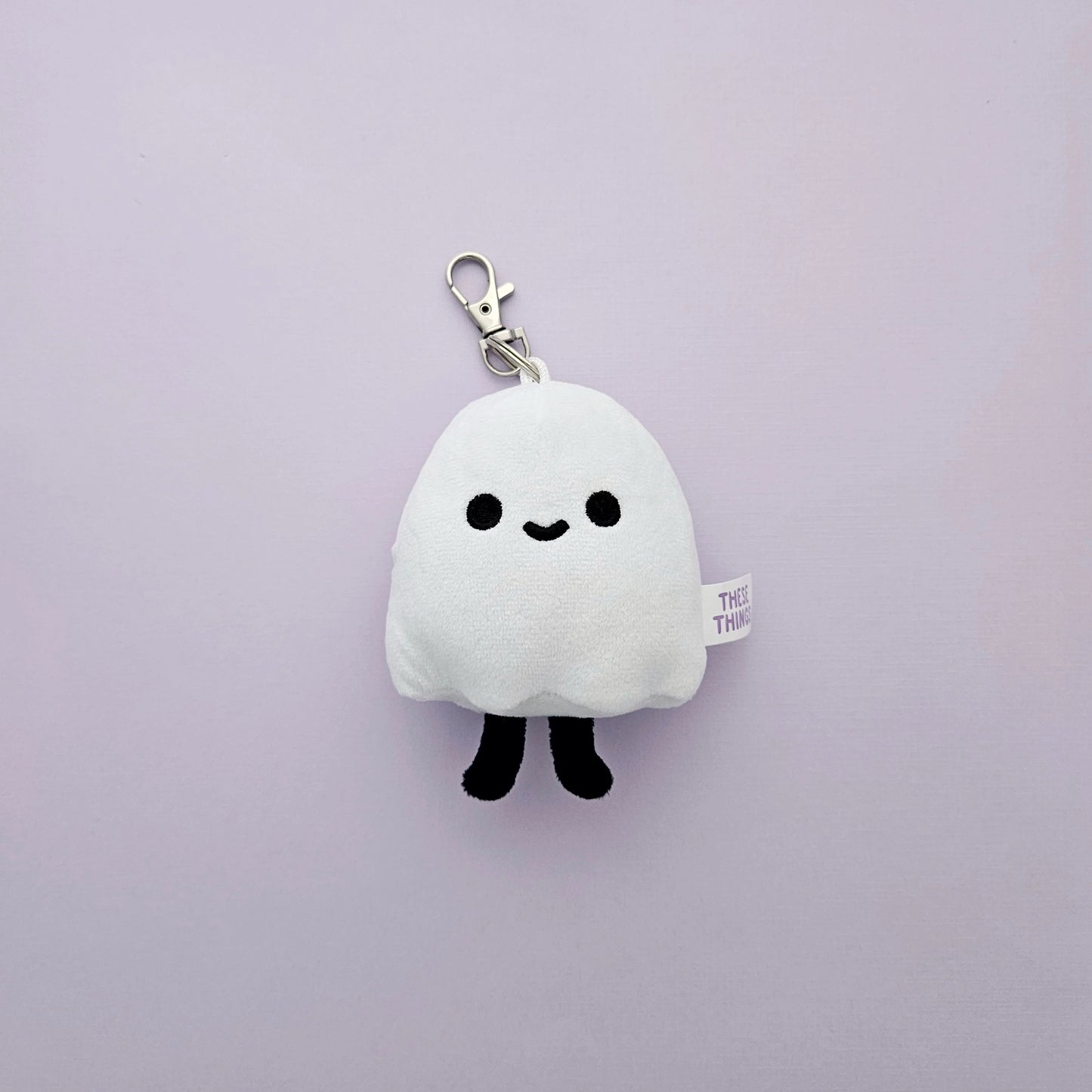 Ghostie Plush Keychain/Bag Charm