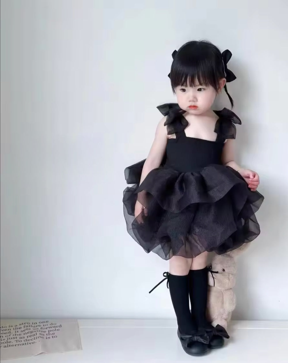 Vestido de princesa hada oscura (niños pequeños/niños)