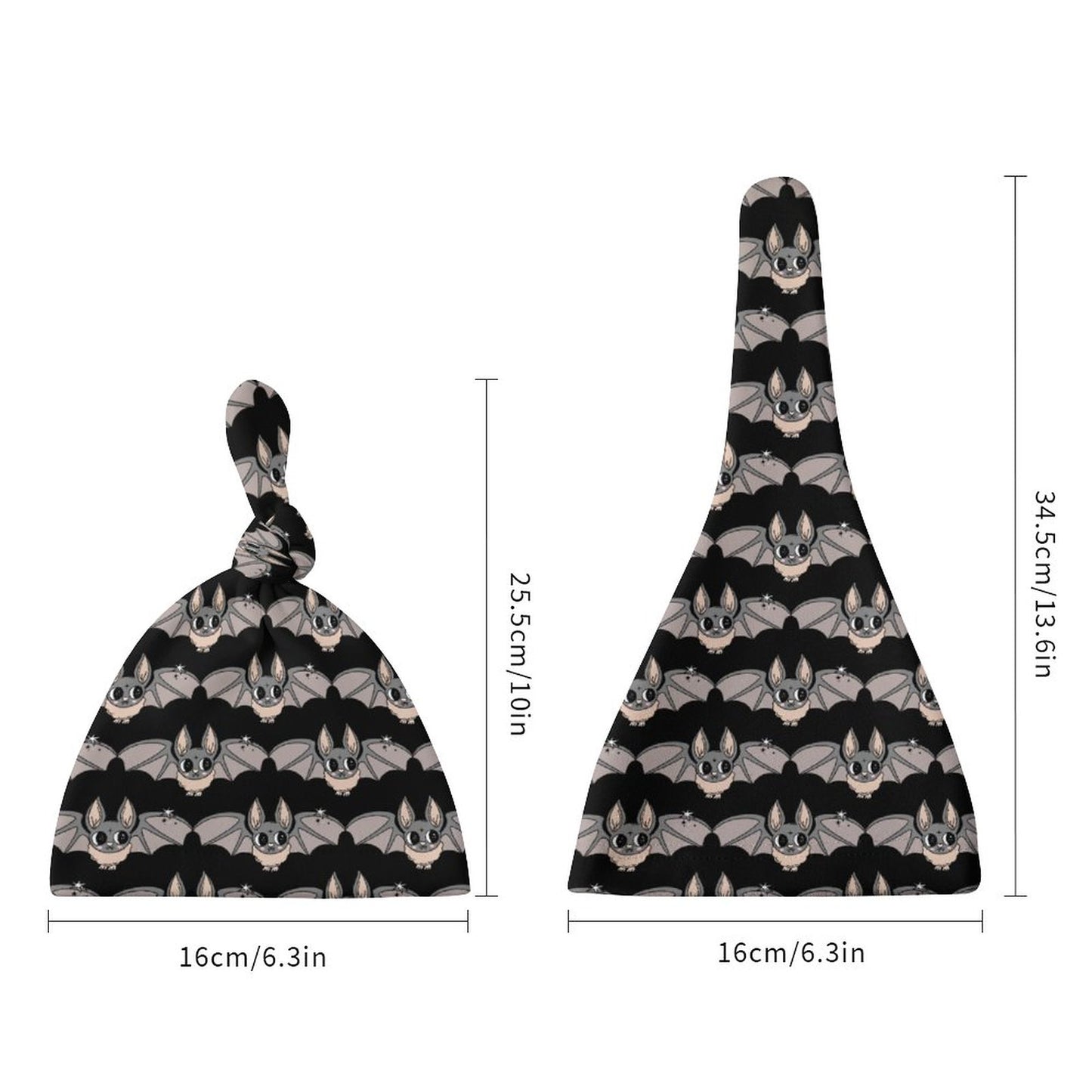 Cheeky Bat Baby Hats (Set of 2) - PRE ORDER