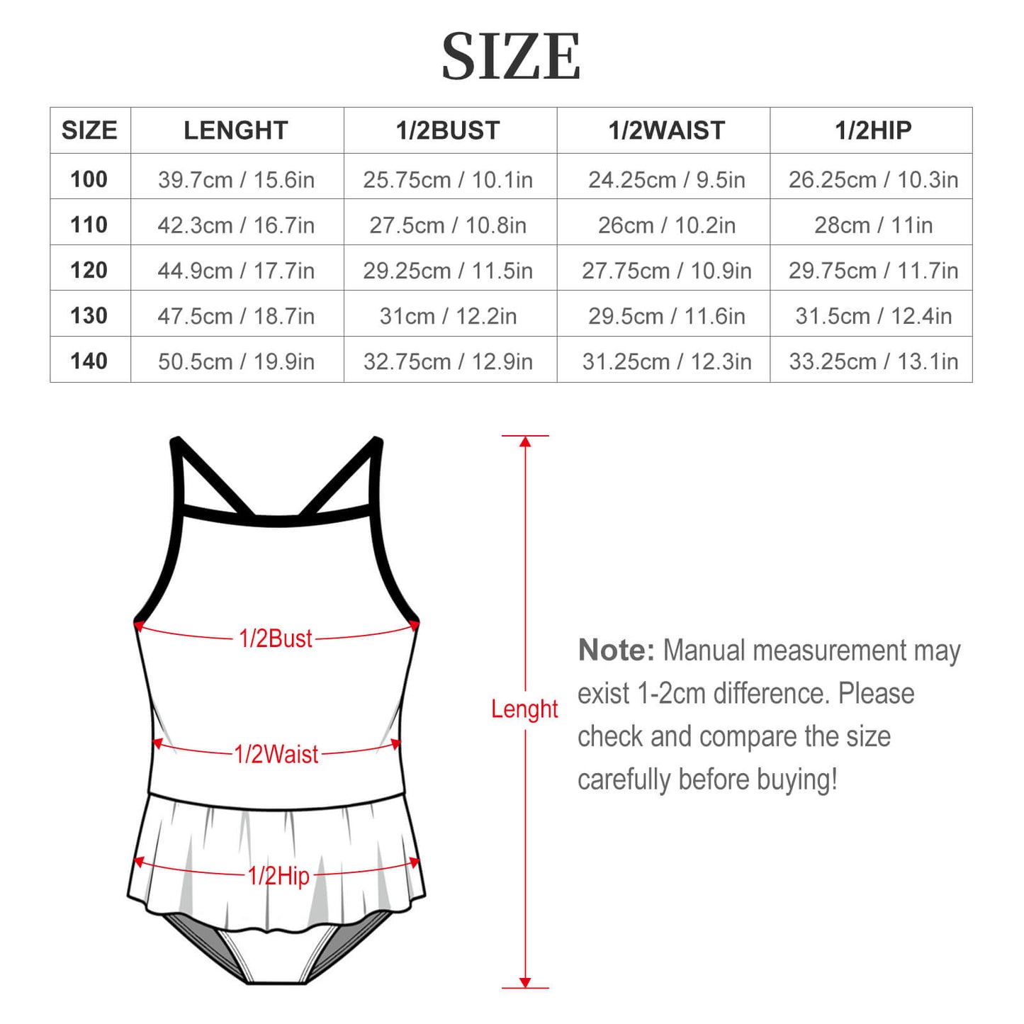 Bold Bat One Piece Swim Suit (Kids) - PRE ORDER