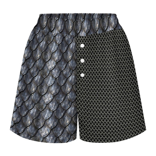 Knight Satin Pajama Shorts (Adults) - PRE ORDER