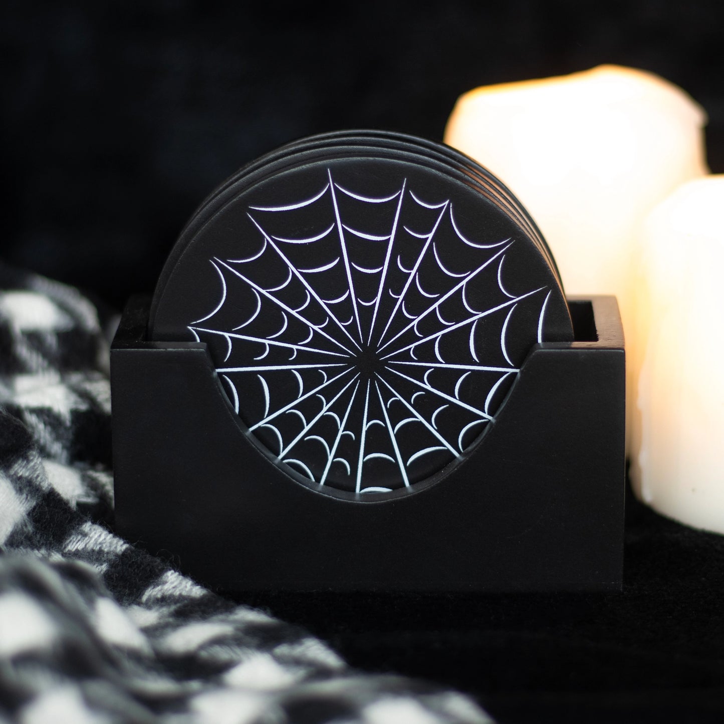 Spiderweb Coaster Set