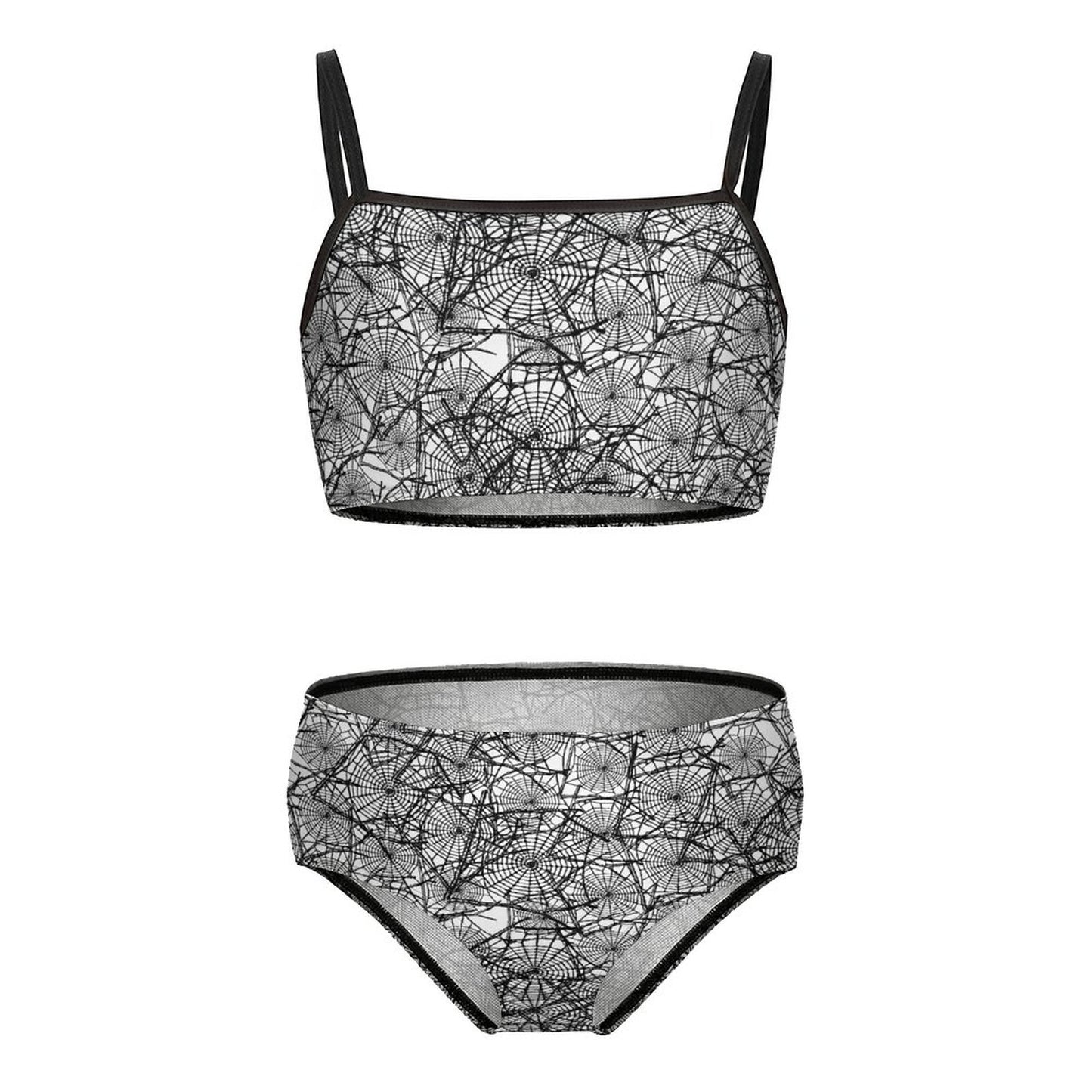 Abstract Web Two Piece Swimsuit (Kids) - PRE ORDER