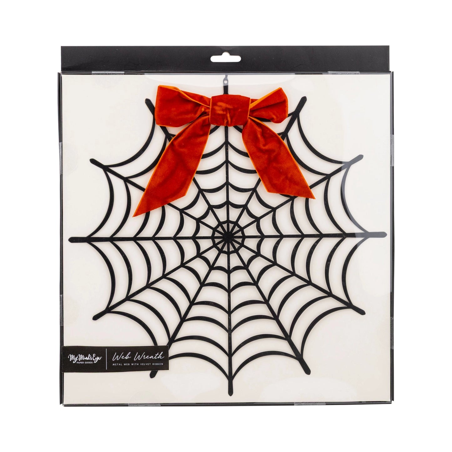 Spiderweb Wreath Wall Decor