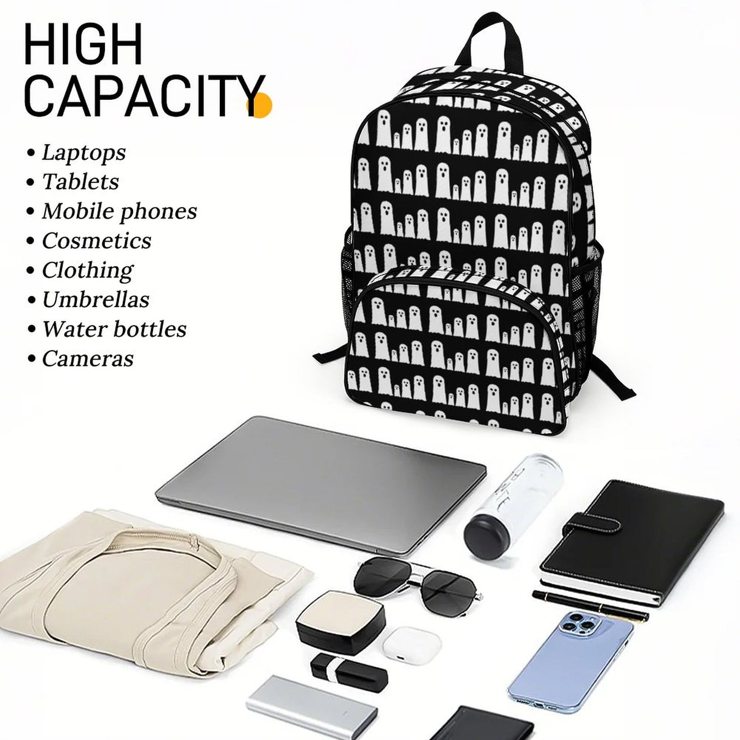 Ghost Family Large Backpack - PRE ORDER