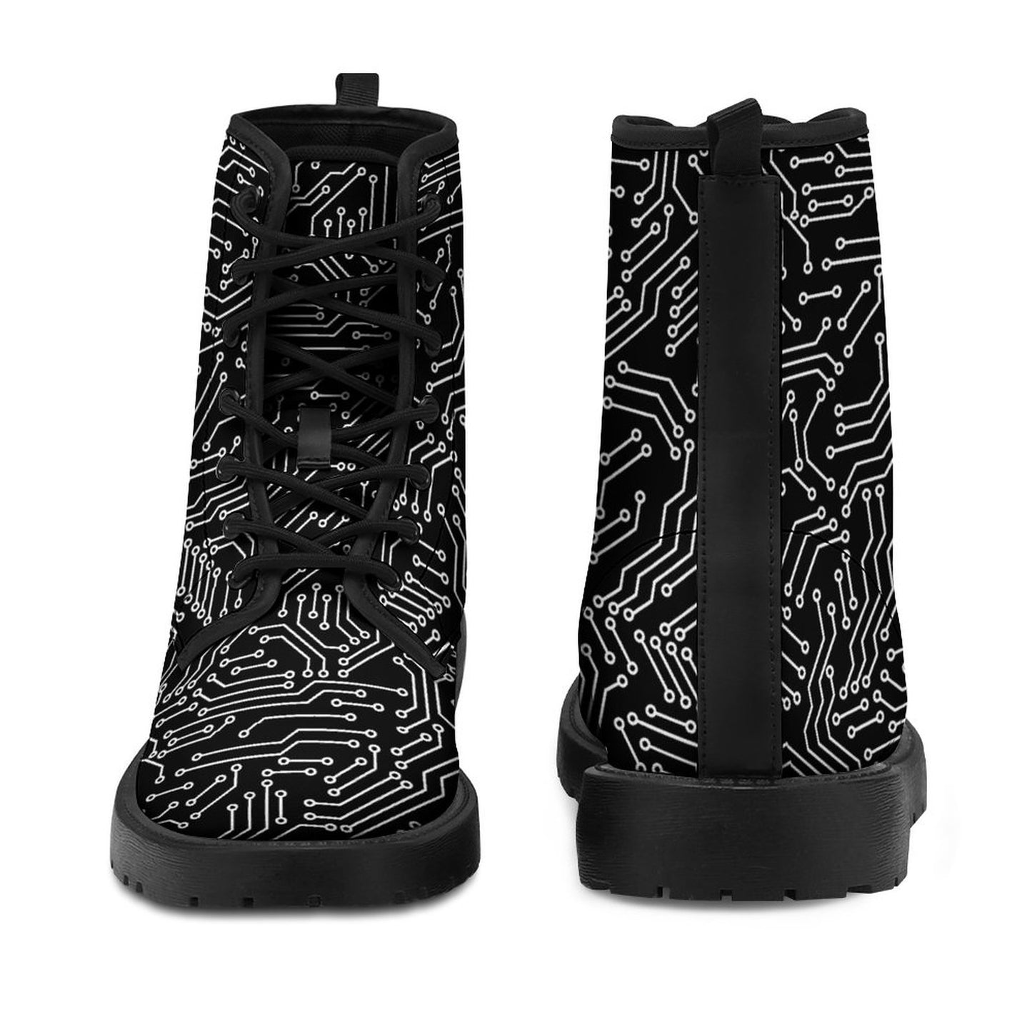Techno Witch Combat Boots (Adults) - PRE ORDER