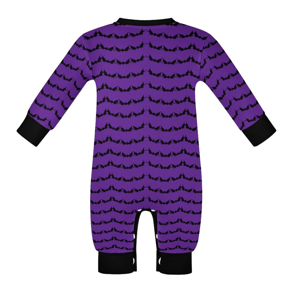 Bat Banner Cotton Long Sleeve Baby Romper - PRE ORDER