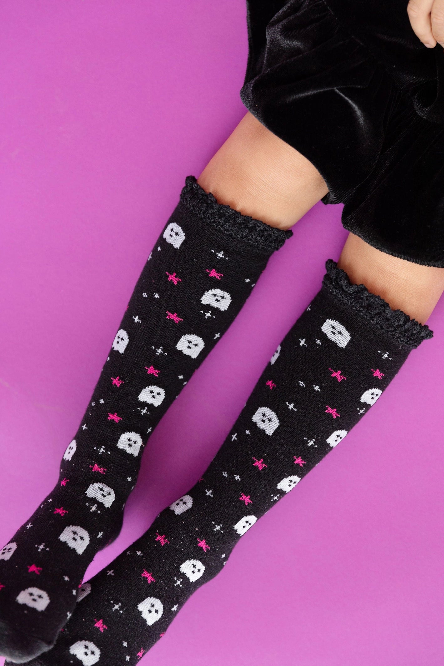 Girly Ghoul Knee Socks (Babies/Toddlers/Kids)