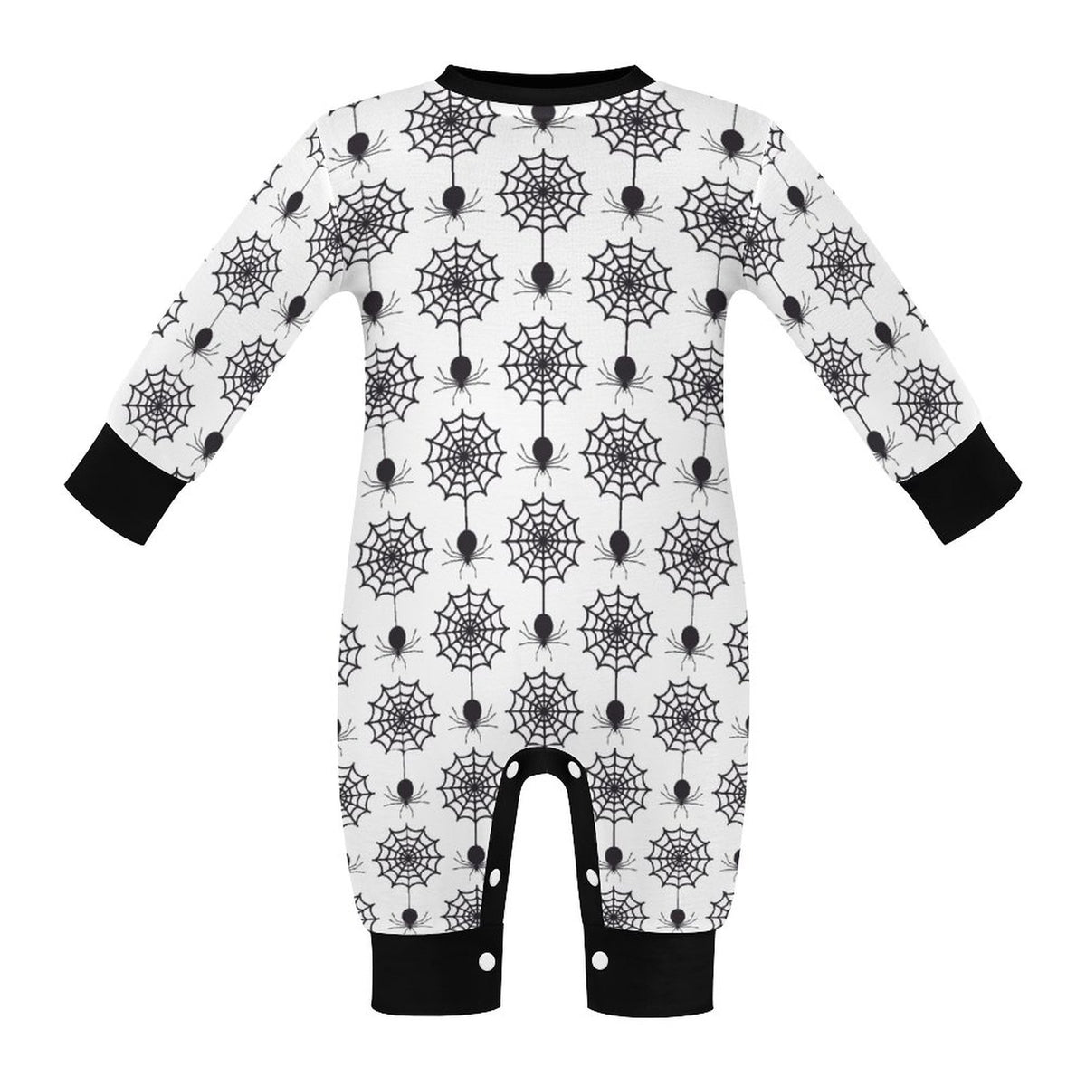 Creeping Web Cotton Long Sleeve Baby Romper - PRE ORDER
