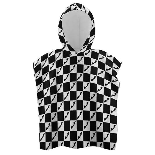 Checkered Bats Hooded Towel (Toddlers/Kids) - PRE ORDER