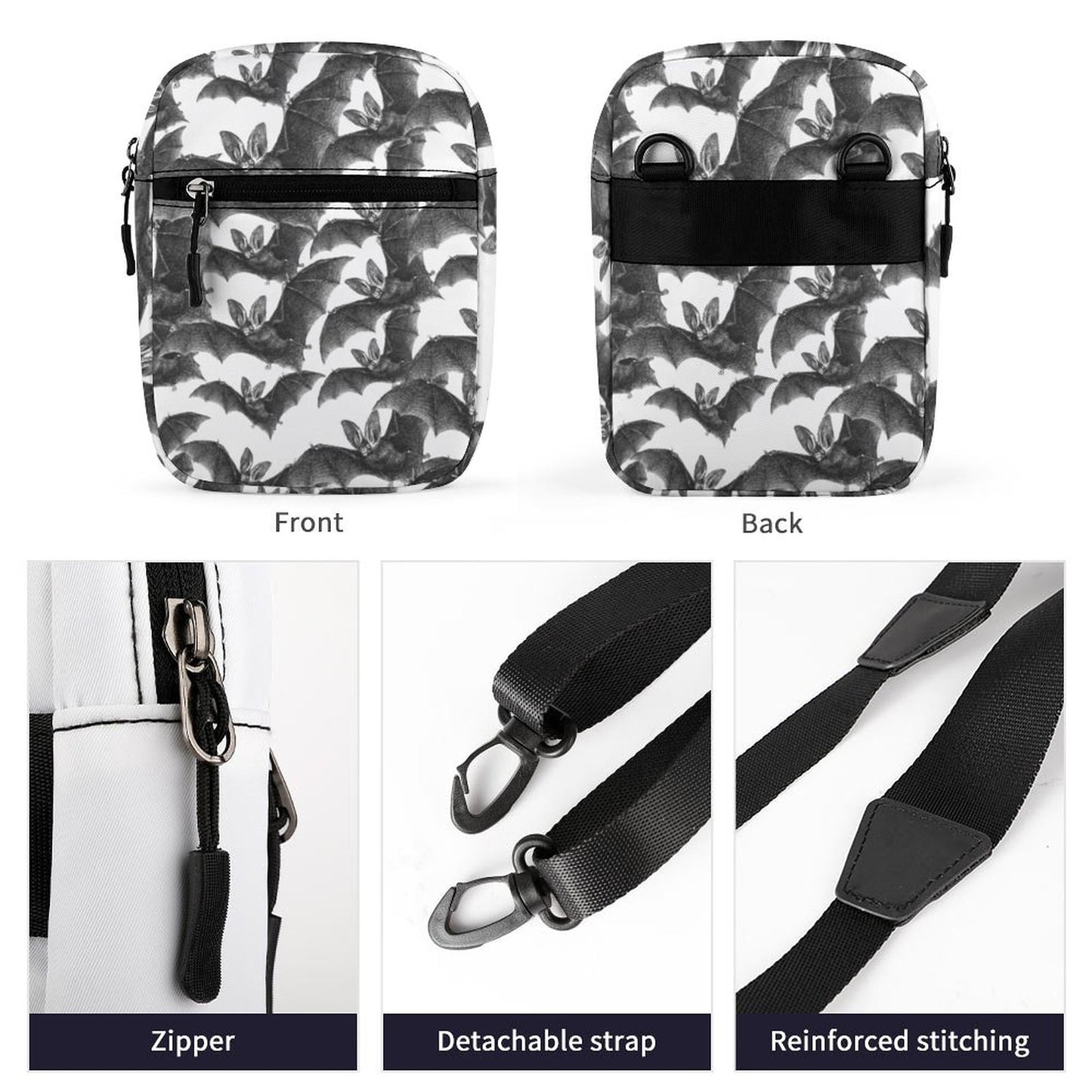 Cauldron of Bats Small Crossbody Bag - PRE ORDER