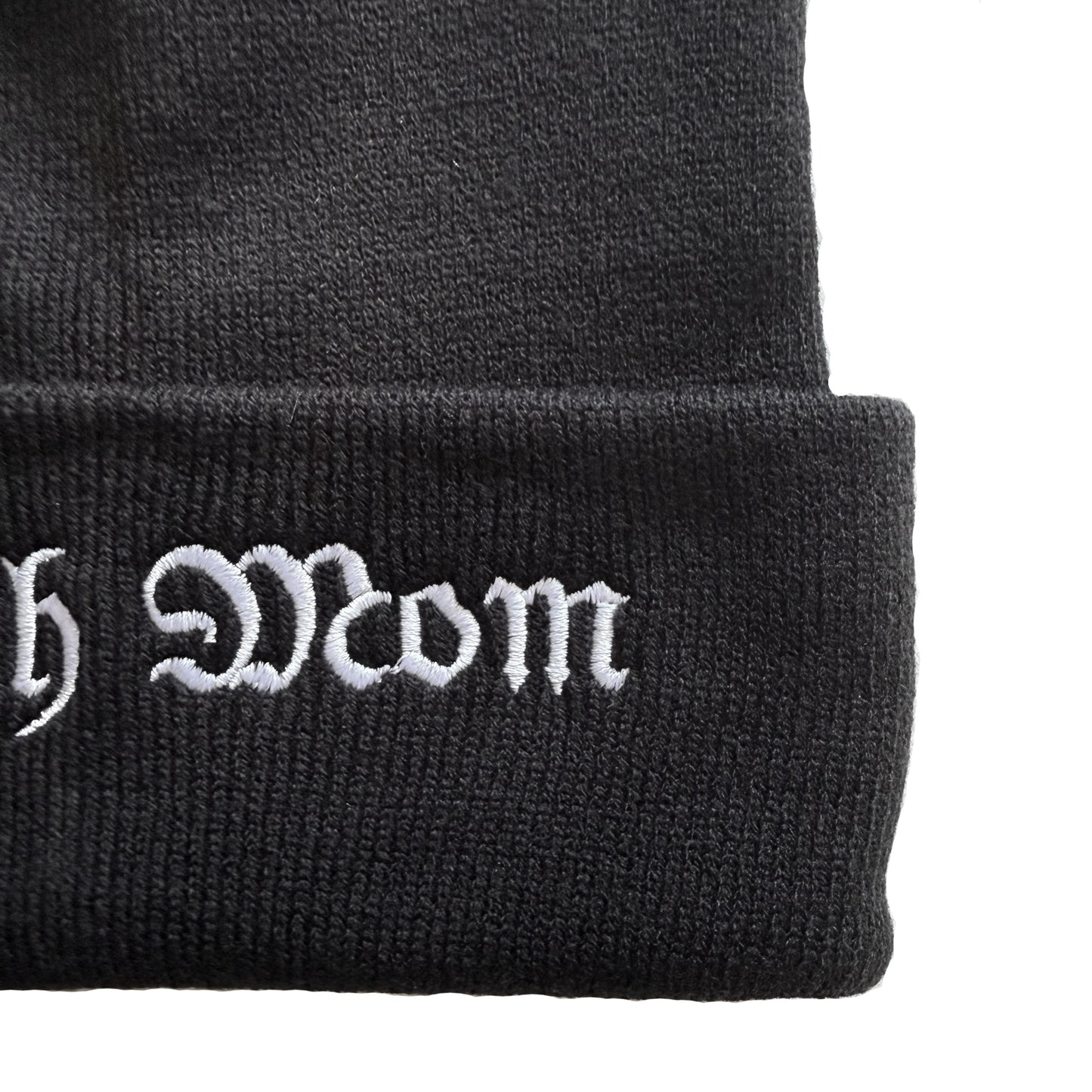 Goth Mom Knit Hat Beanie (Adults)