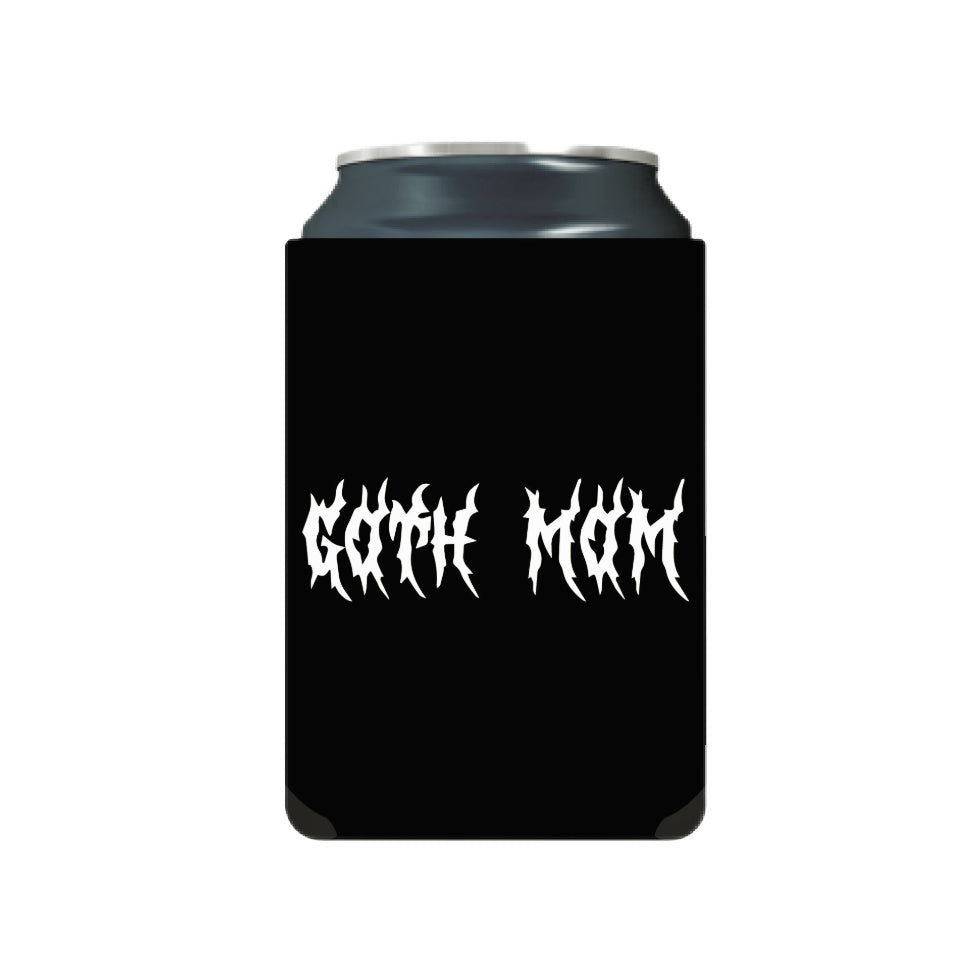 Goth Mom Doom Can Koozie