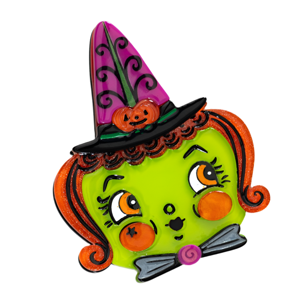 Hagatha Witch Brooch by Lipstick & Chrome