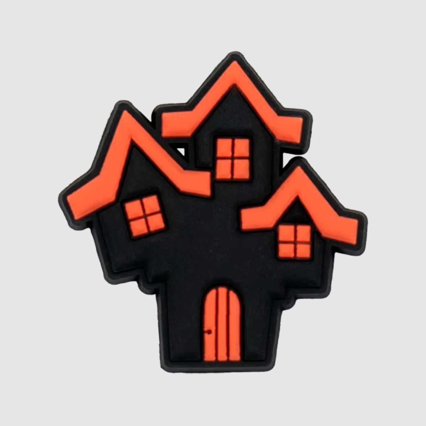 Haunted House Straw Topper