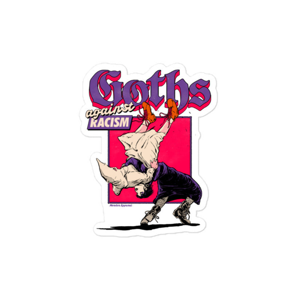 Goths Against Racism Sticker